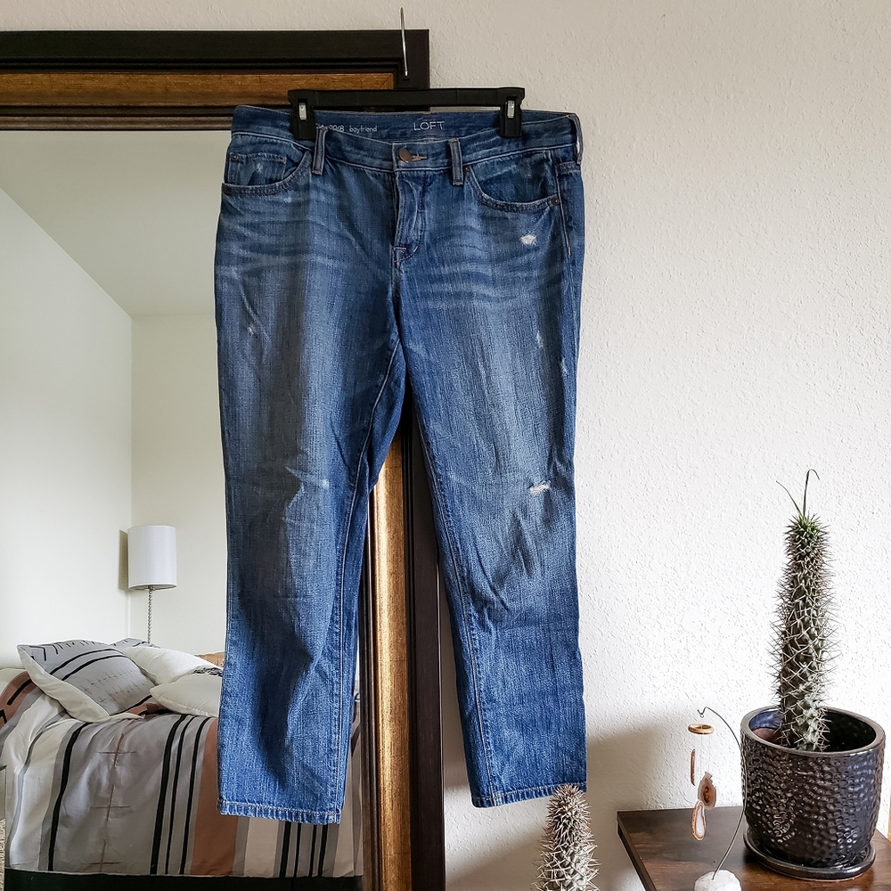 LOFT boyfriend jeans